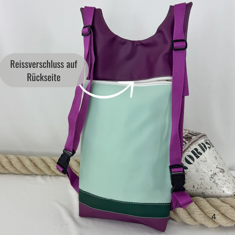 Damen- und Herrenrucksack Ina