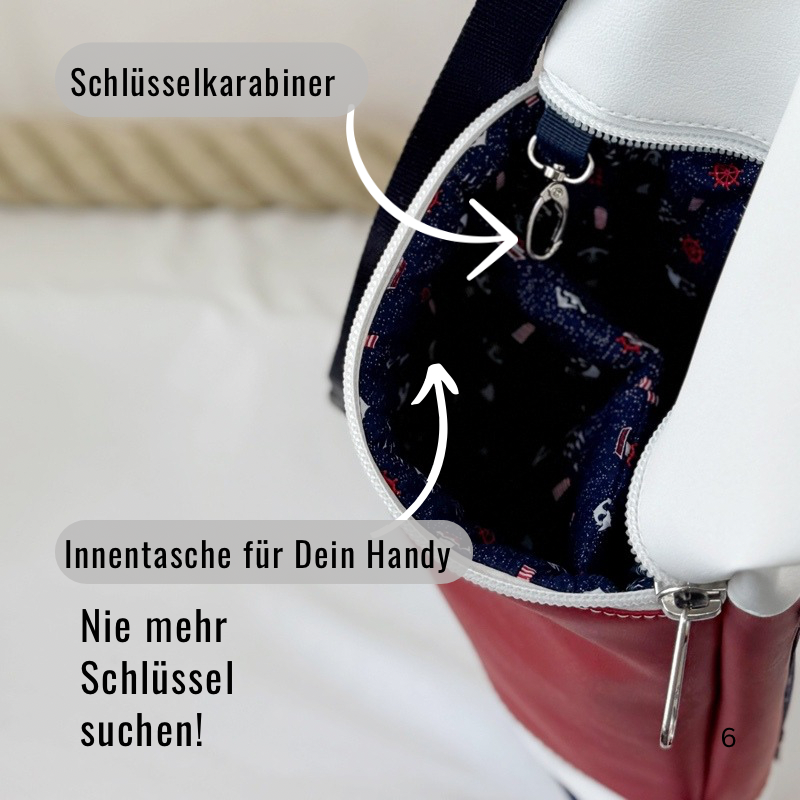 Damen- und Herrenrucksack Kiel