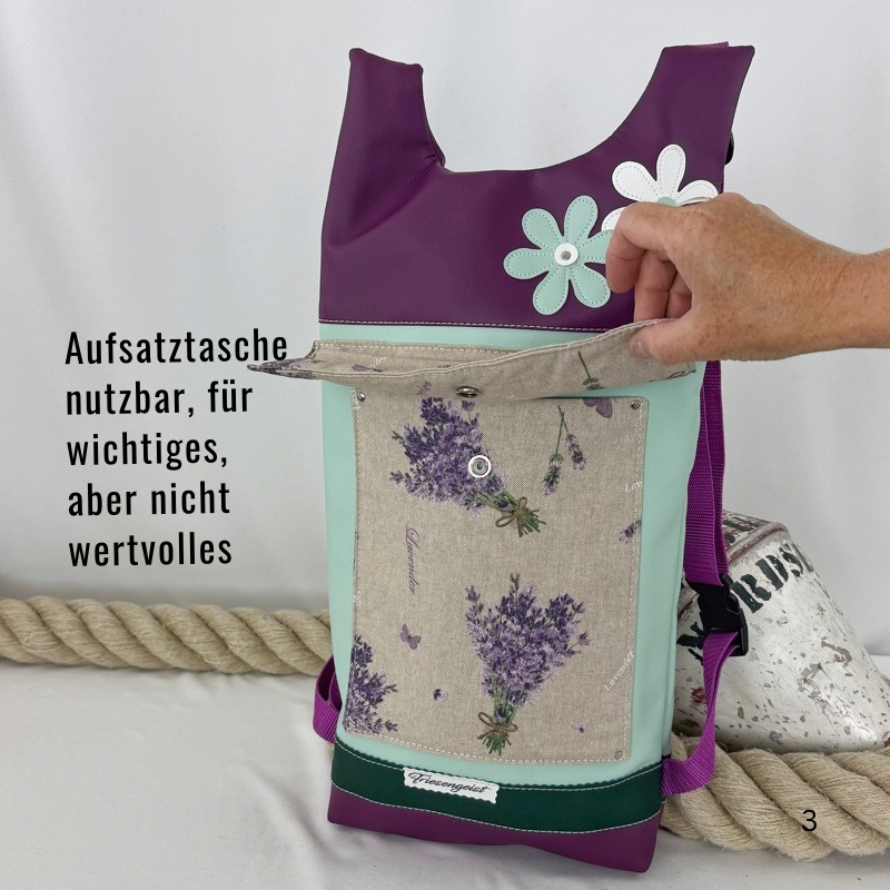 Damen- und Herrenrucksack Ina