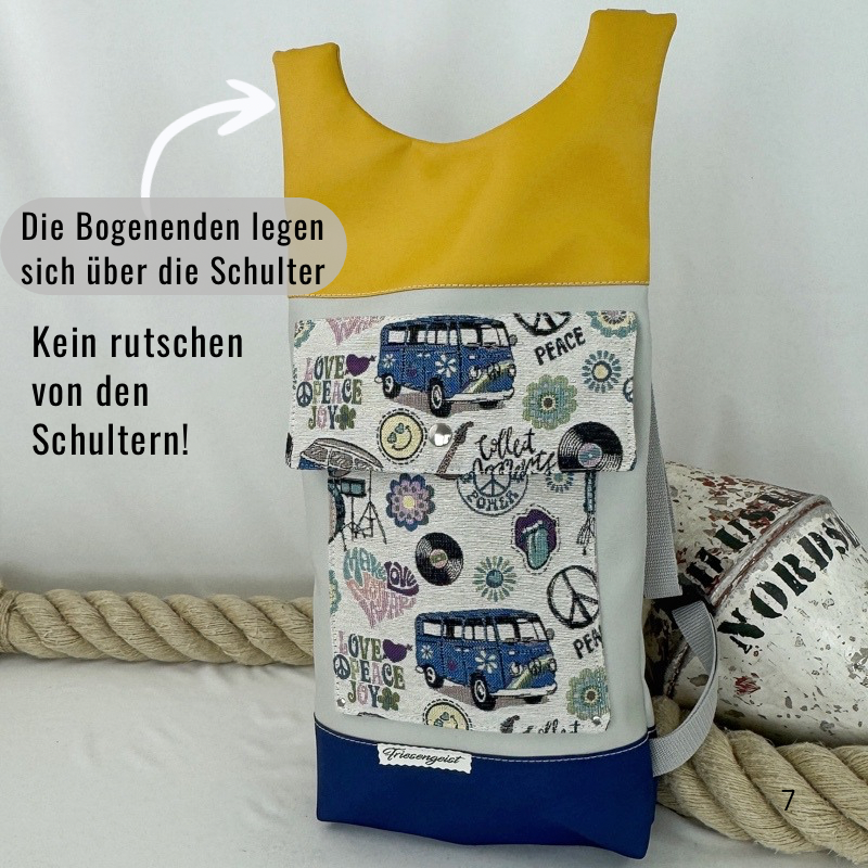 Damen- und Herrenrucksack Conny