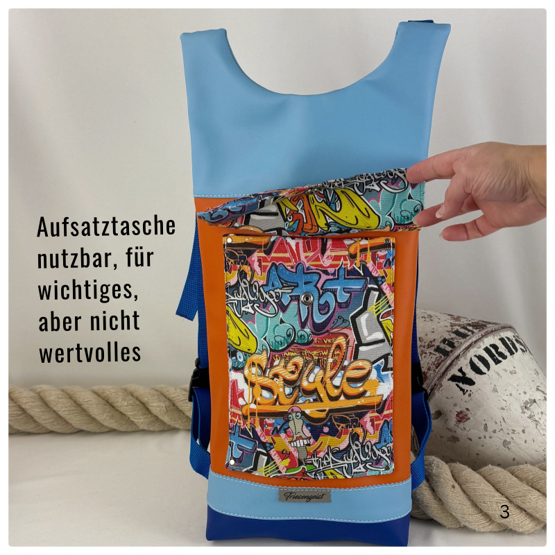 Damen- und Herrenrucksack Nane