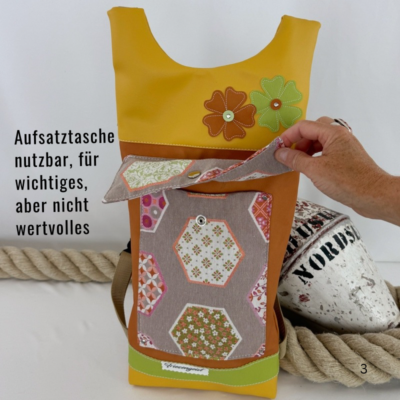 Damen- und Herrenrucksack Wally