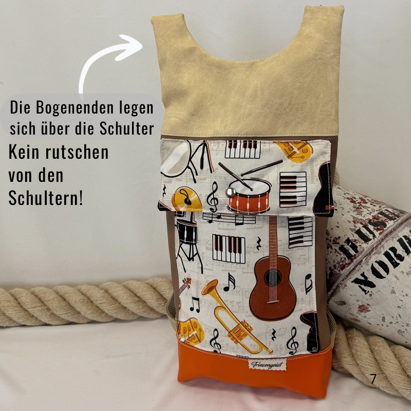 Damen- und Herrenrucksack Shakiera