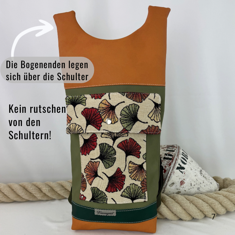 Damen- und Herrenrucksack Rucksack Melina