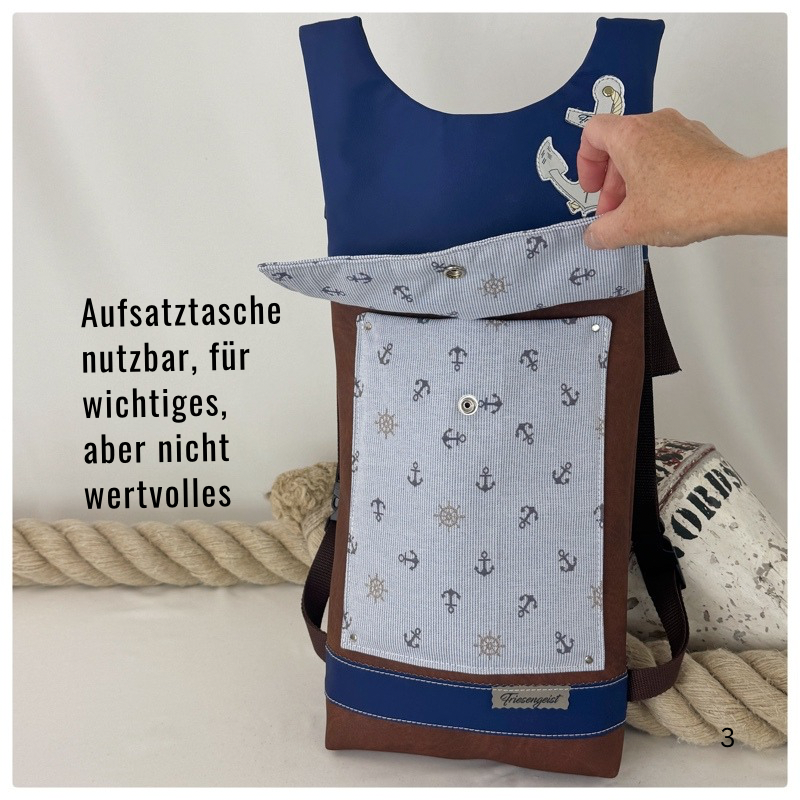 Damen- und Herrenrucksack Norderoog