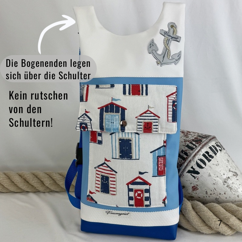 Damen- und Herrenrucksack Oland