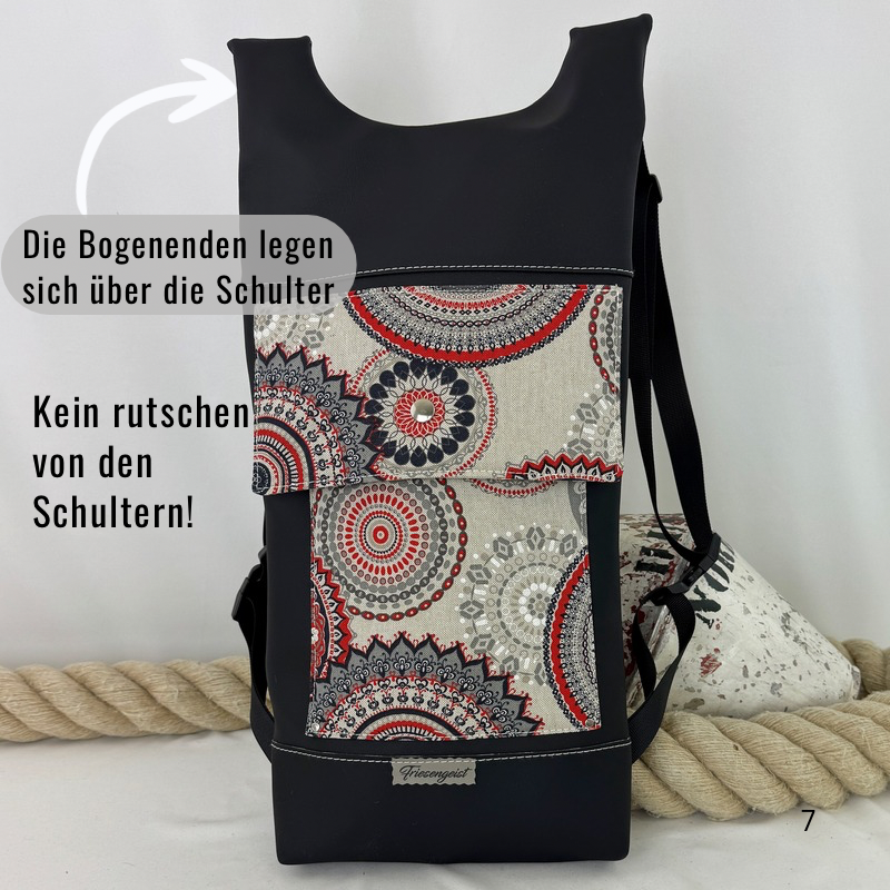 Damen- und Herrenrucksack Rucksack Frauke