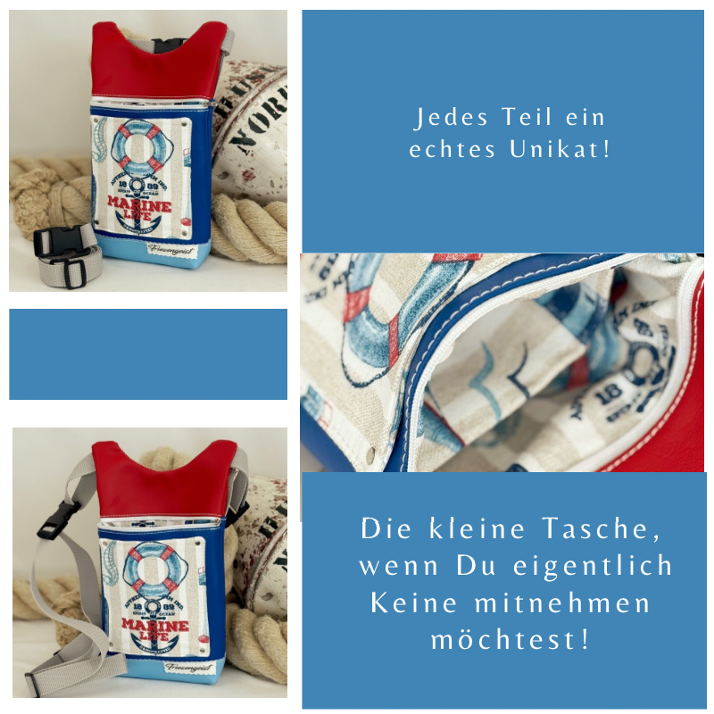 Gürteltasche, Südfall