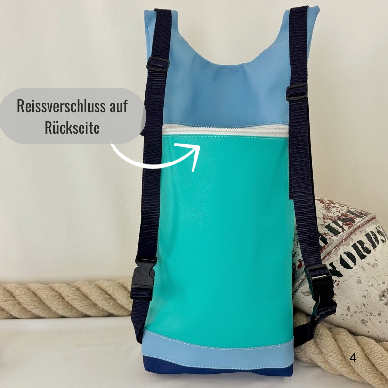 Damen- und Herrenrucksack Bärbel