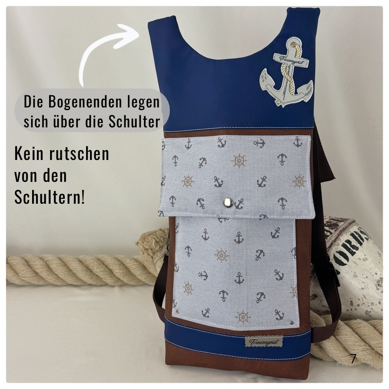 Damen- und Herrenrucksack Norderoog