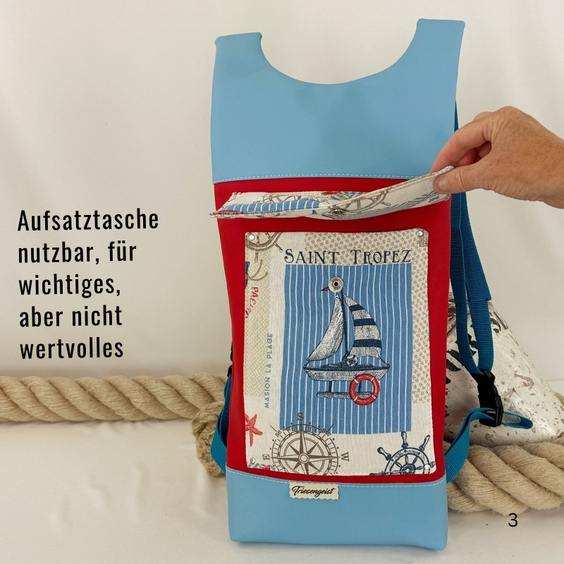 Damen- und Herrenrucksack Bremerhafen