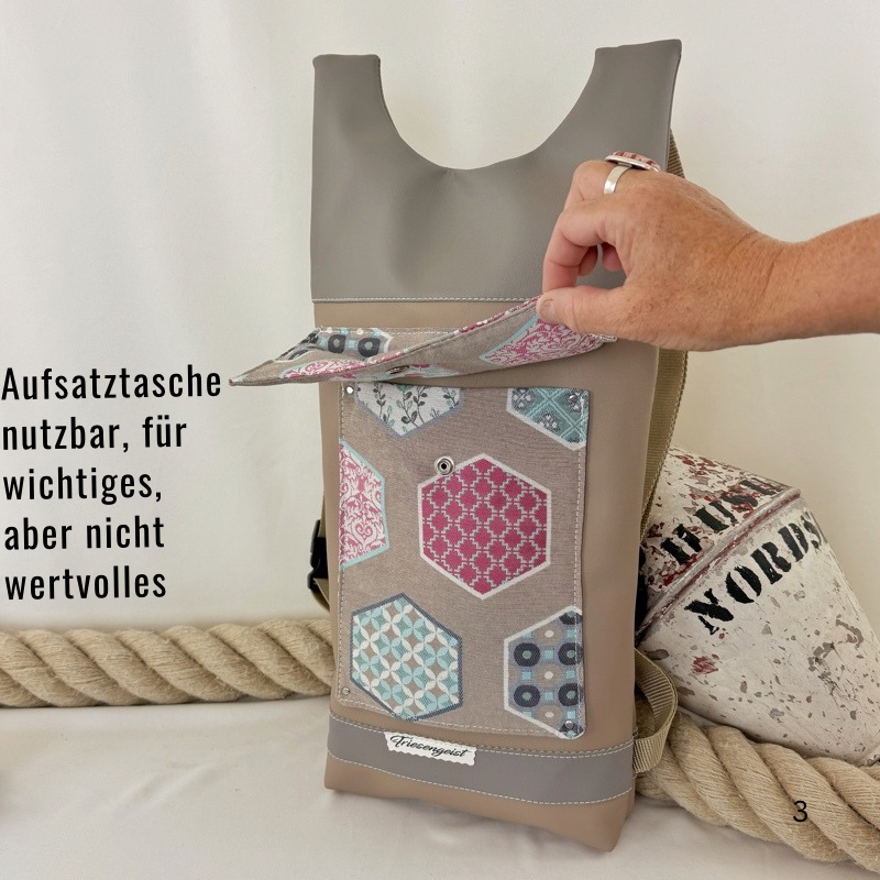 Damen- und Herrenrucksack Paula
