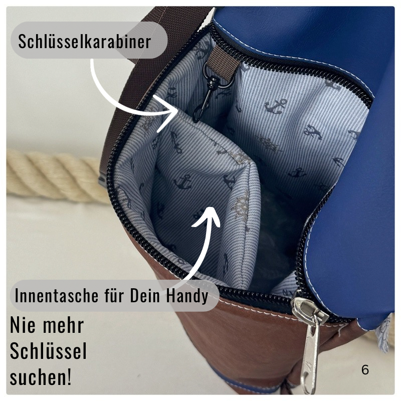 Damen- und Herrenrucksack Norderoog