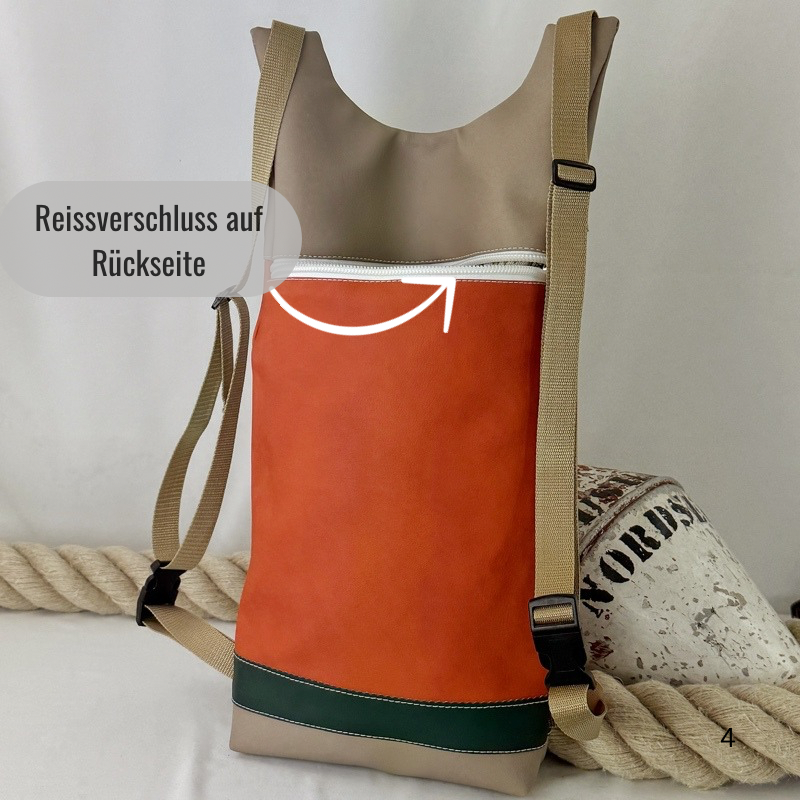 Damen- und Herrenrucksack Sona