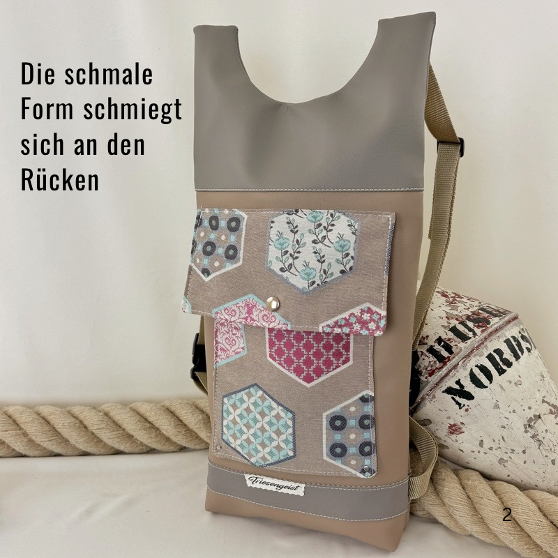 Damen- und Herrenrucksack Paula