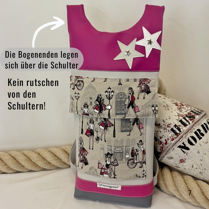 Damen- und Herrenrucksack Cordula