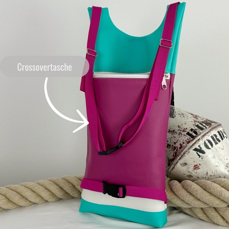 Damen- und Herrenrucksack Funny