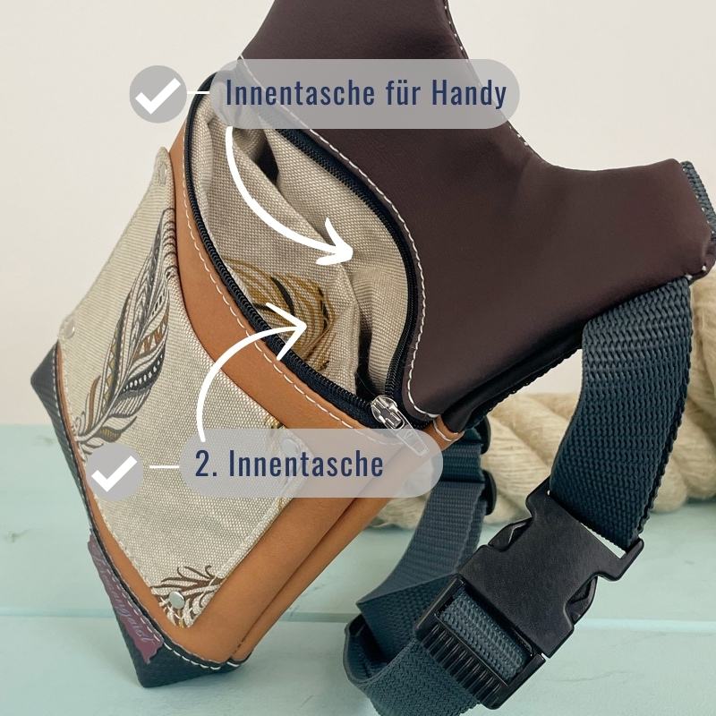 Handytasche, Bauchtasche Toma