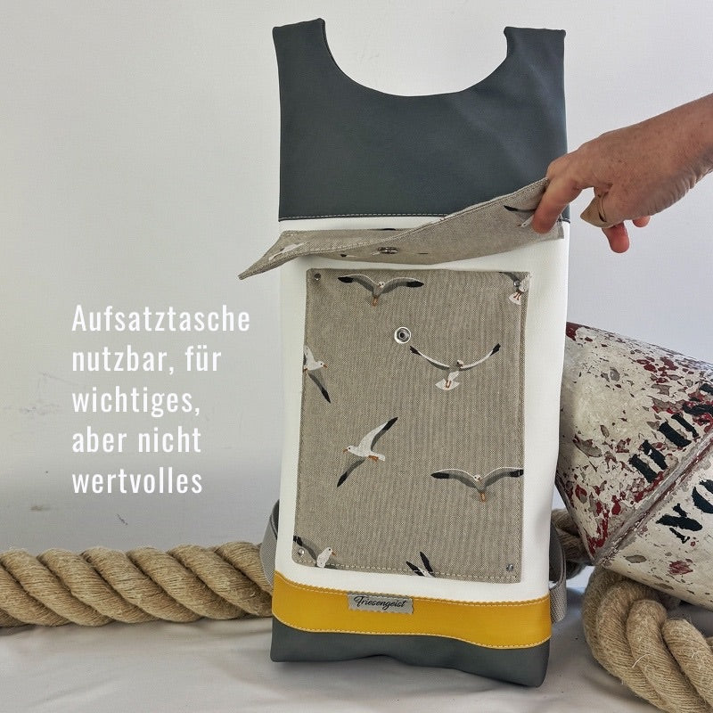 Damen- und Herrenrucksack Flora