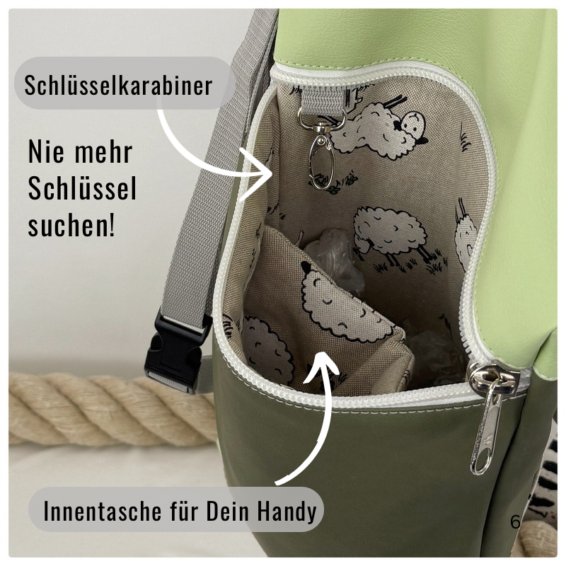 Damen- und Herrenrucksack Maggy