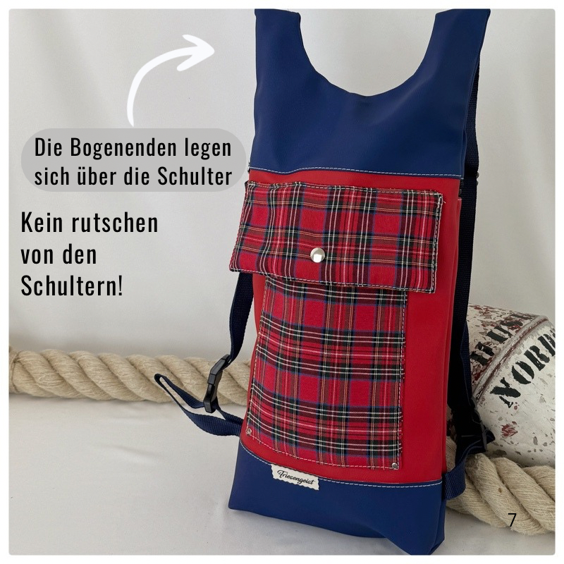 Damen- und Herrenrucksack Edward