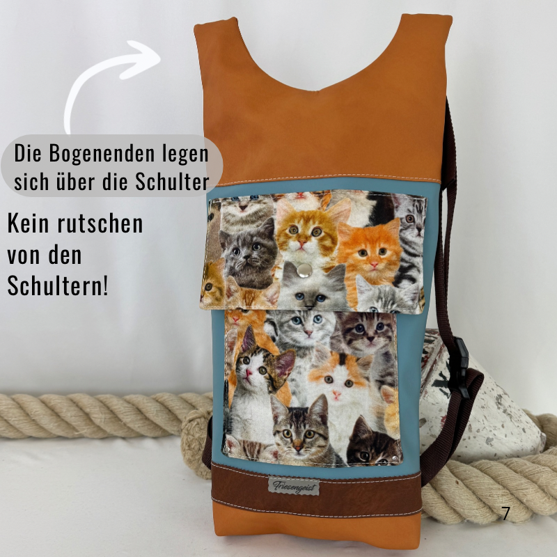 Damen- und Herrenrucksack Rocky