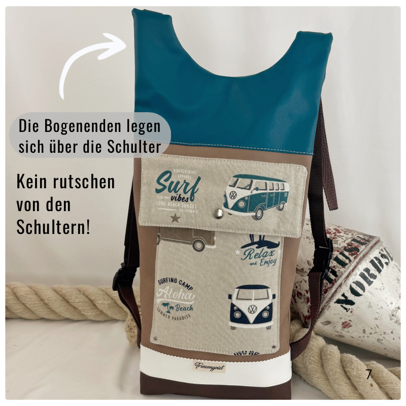 Damen- und Herrenrucksack Christian