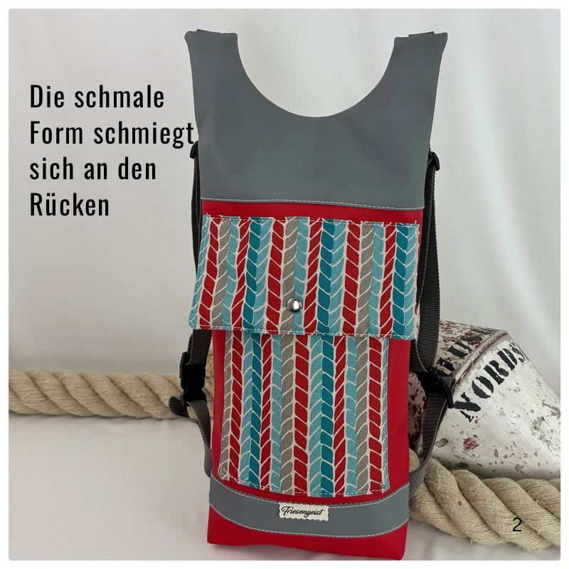 Damen- und Herrenrucksack Pia