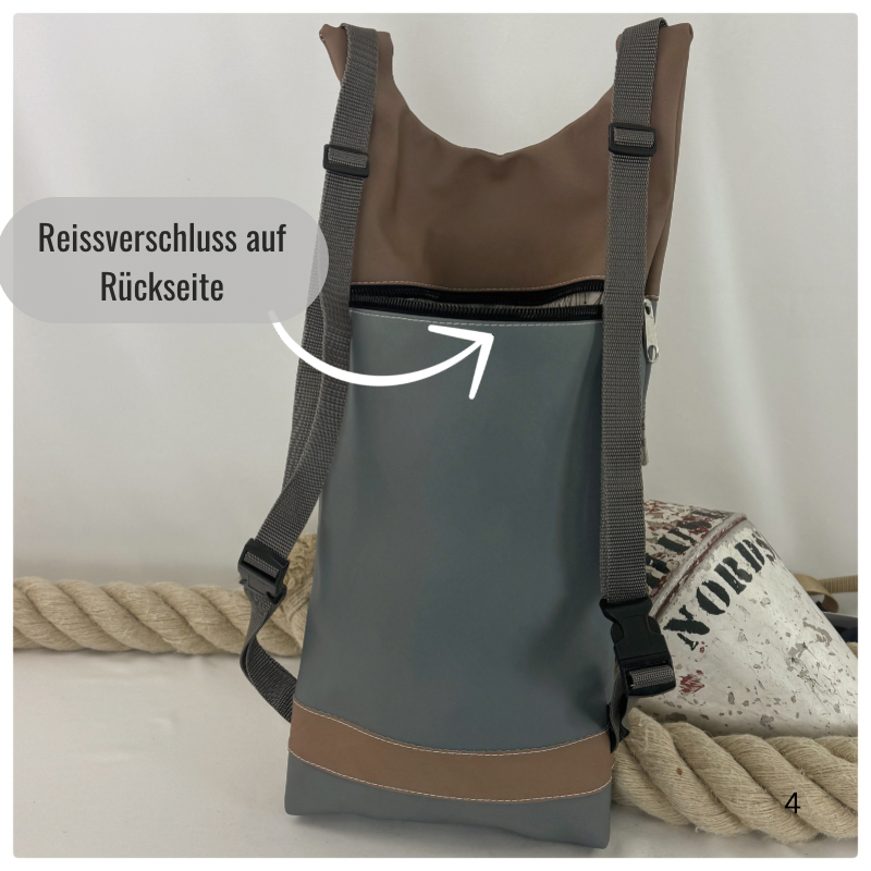 Damen- und Herrenrucksack Mona