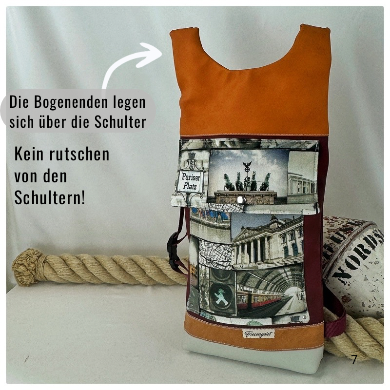 Damen- und Herrenrucksack Berlin