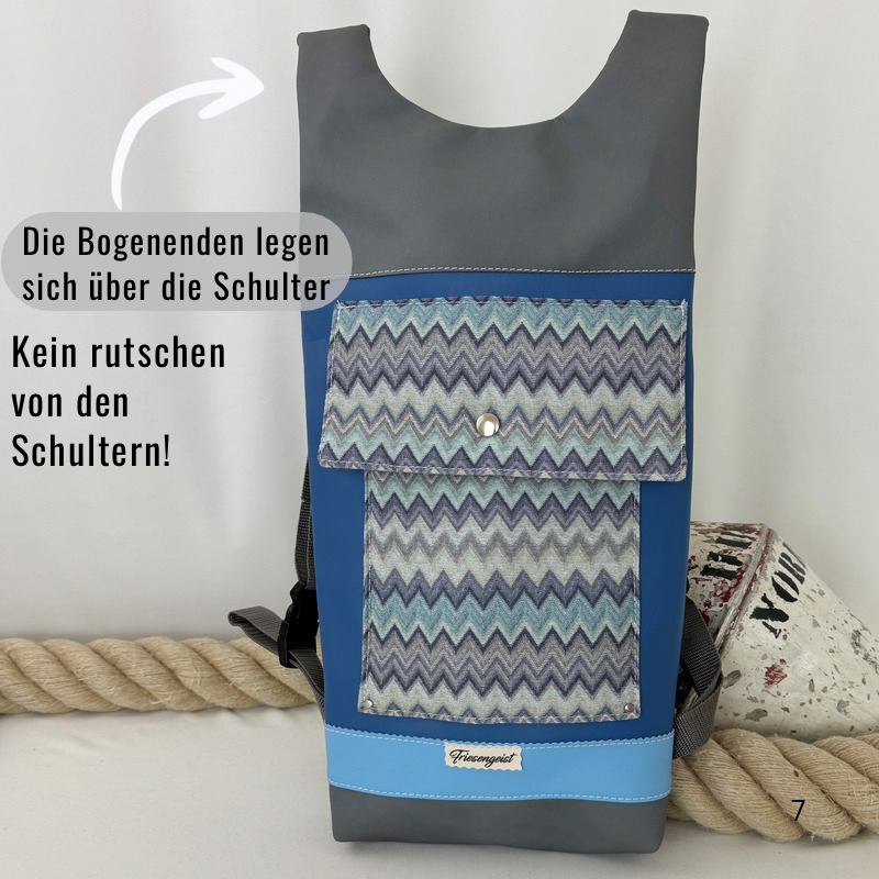 Damen- und Herrenrucksack Marga