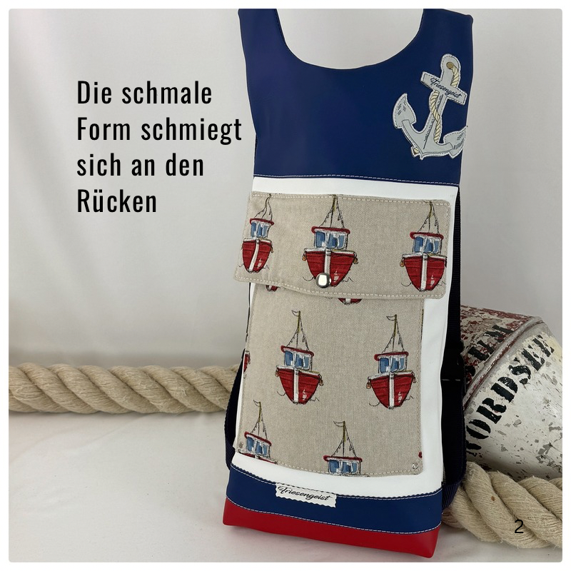 Damen- und Herrenrucksack Kiel