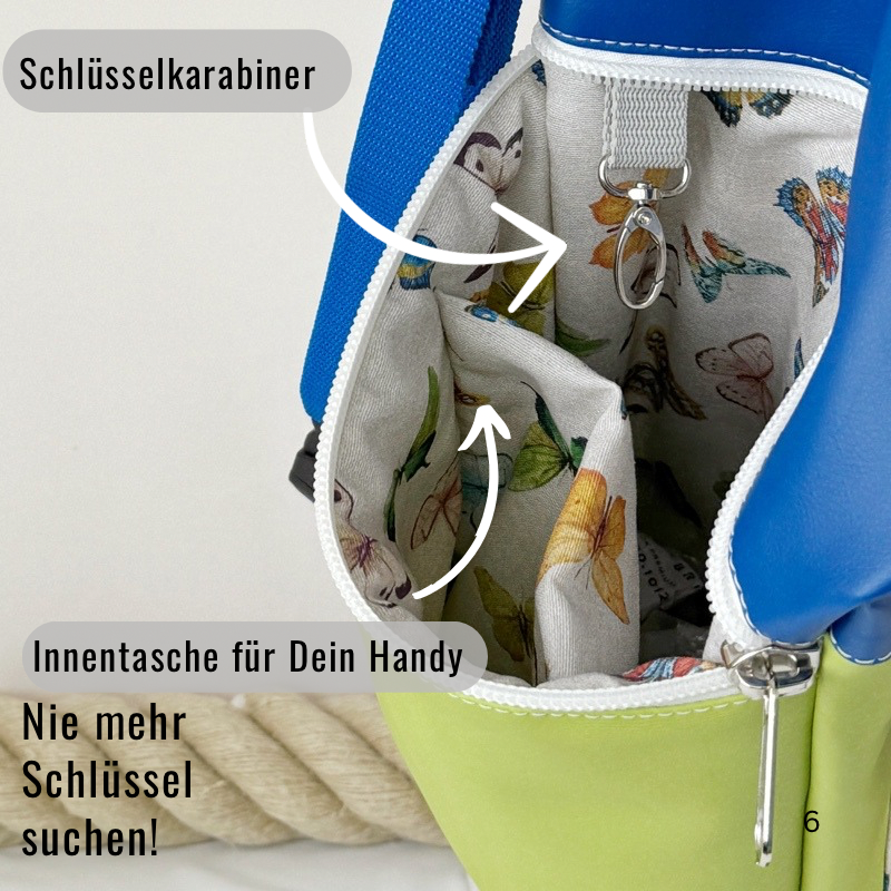 Damen- und Herrenrucksack Peggy