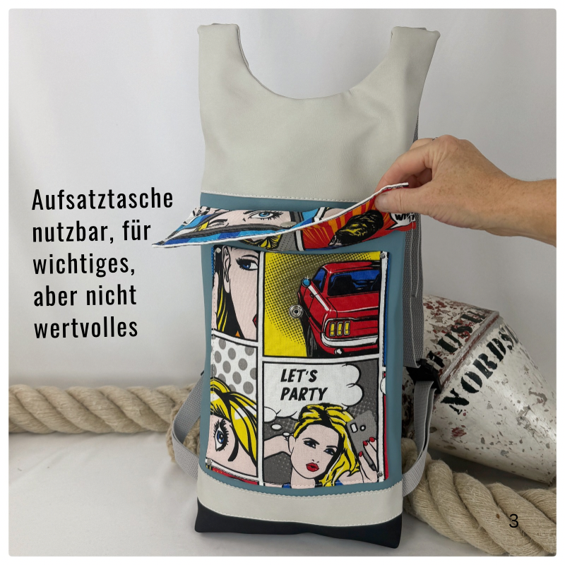Damen- und Herrenrucksack Chris