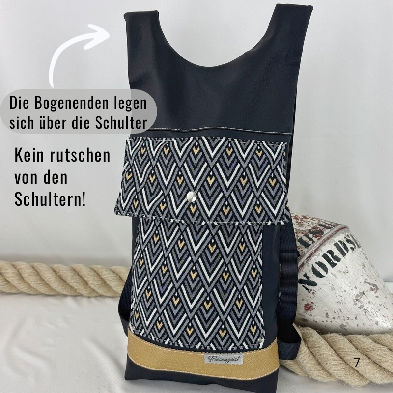 Damen- und Herrenrucksack Clara