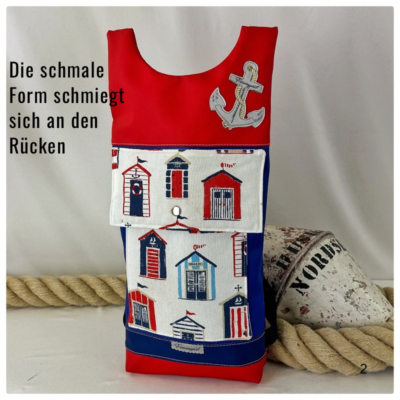 Damen- und Herrenrucksack Föhr