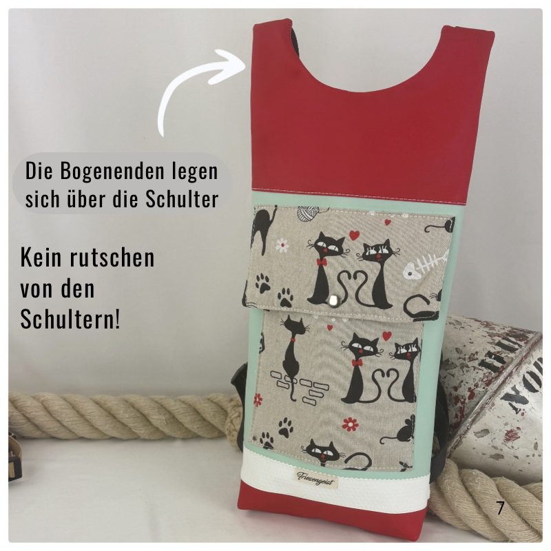 Damen- und Herrenrucksack Nadja