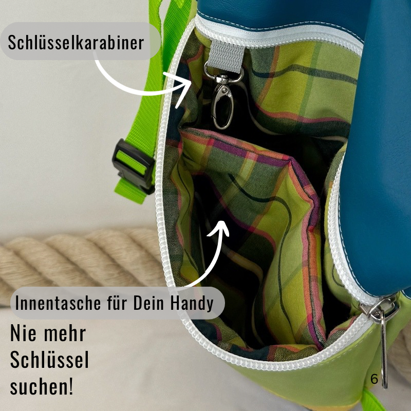 Damen- und Herrenrucksack Franky