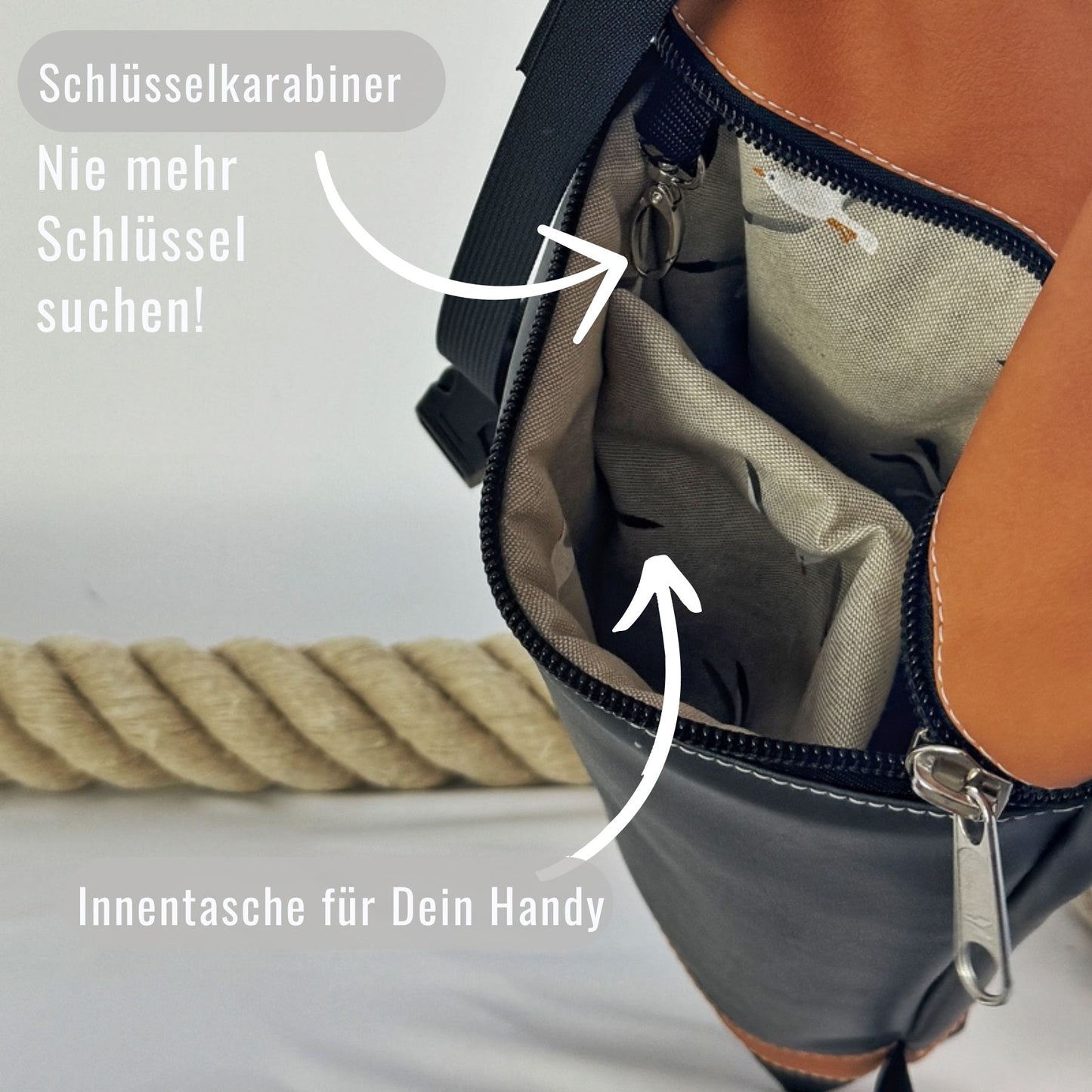 Damen- und Herrenrucksack Belinda