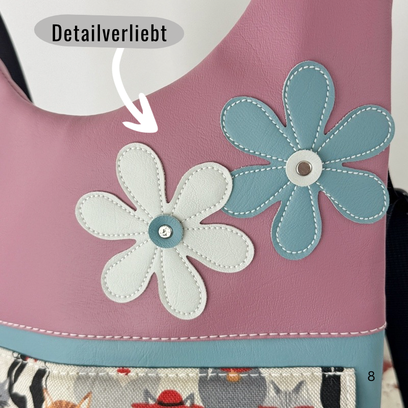Damen- und Herrenrucksack Mausi