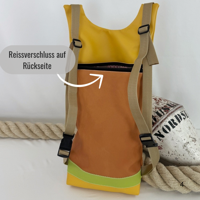 Damen- und Herrenrucksack Wally