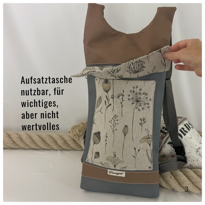 Damen- und Herrenrucksack Mona