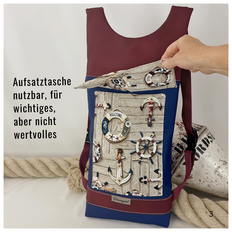 Damen- und Herrenrucksack Havneby