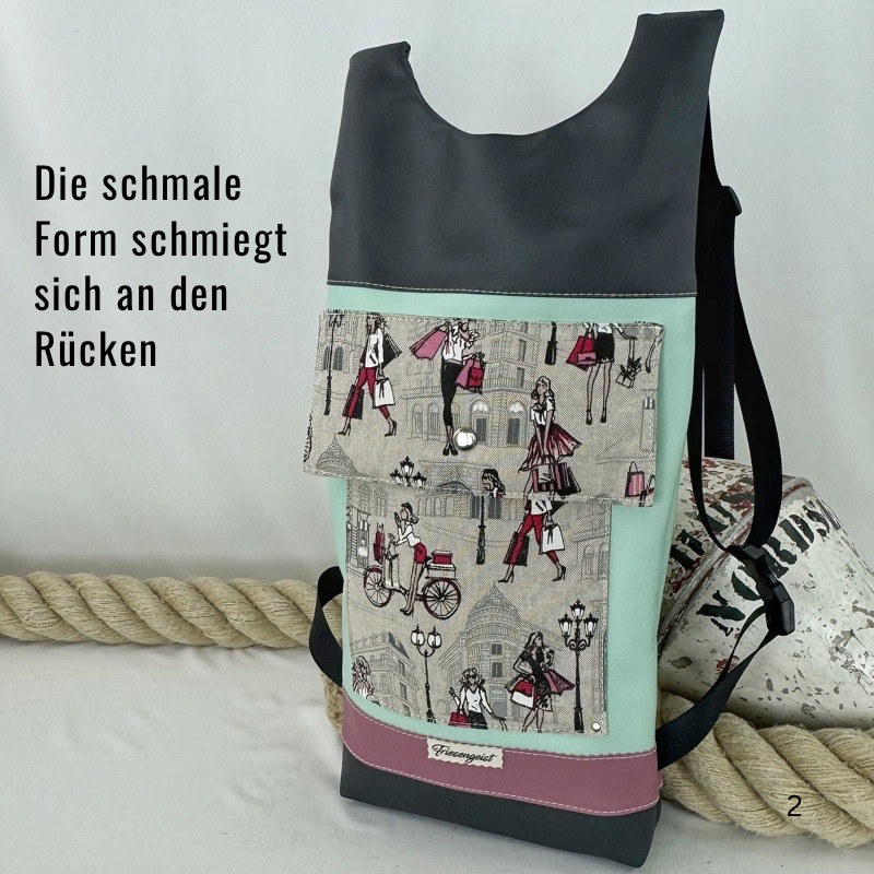 Damen- und Herrenrucksack Solvey