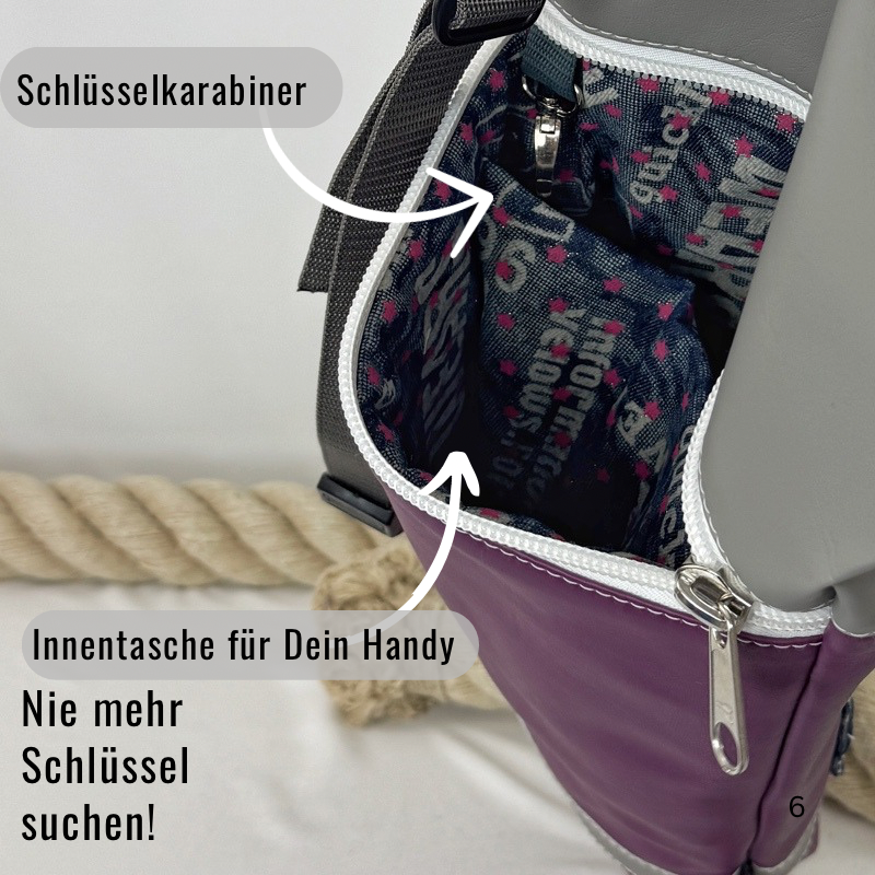 Damen- und Herrenrucksack Jette