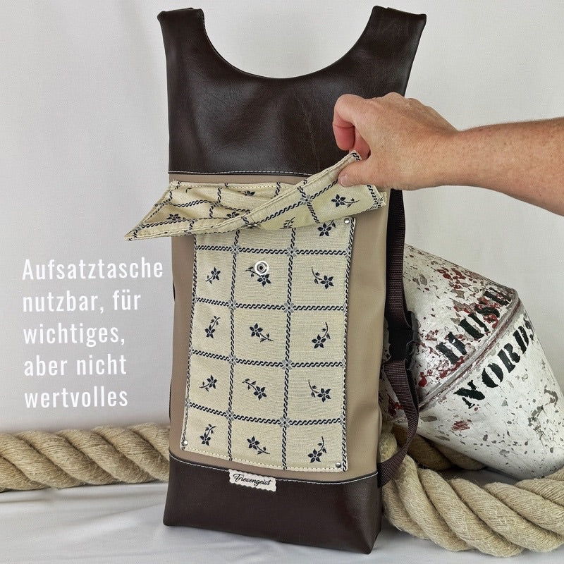 Damen und Herrenrucksack Yvonne