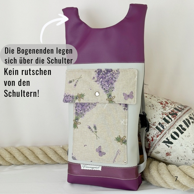 Damen- und Herrenrucksack Nanni