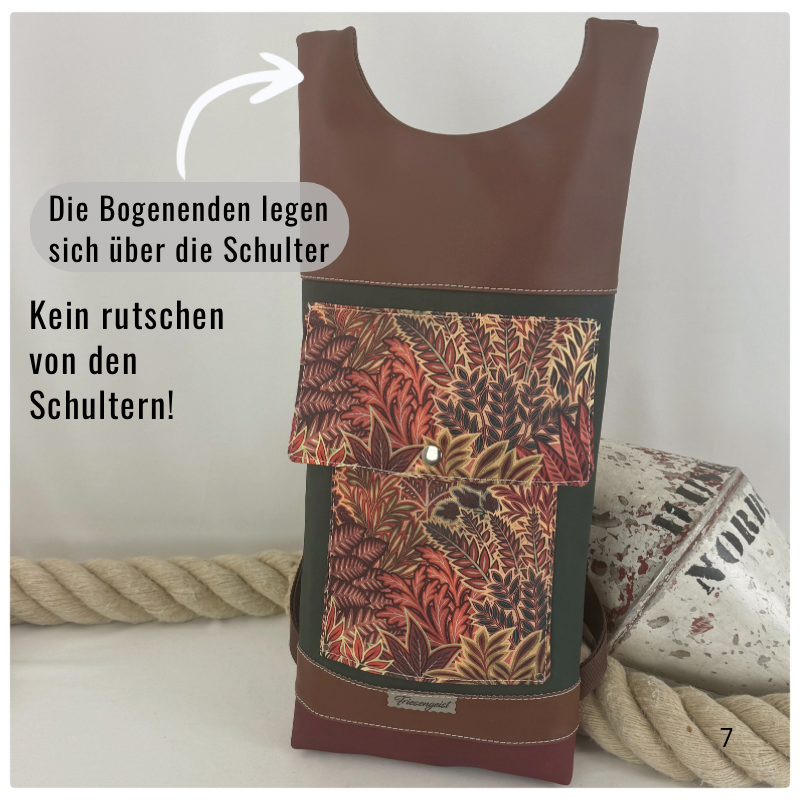 Damen- und Herrenrucksack Marga