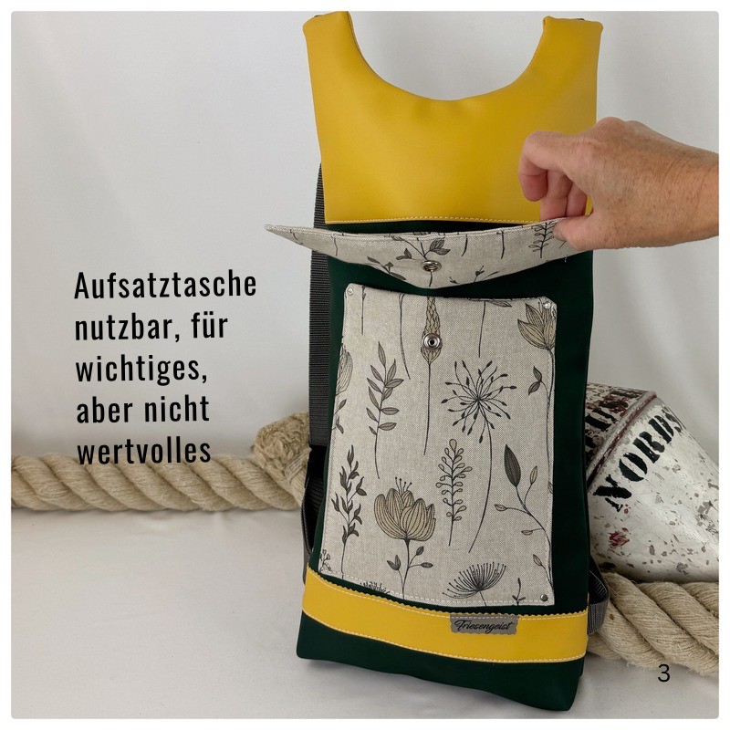 Damen- und Herrenrucksack Frieda