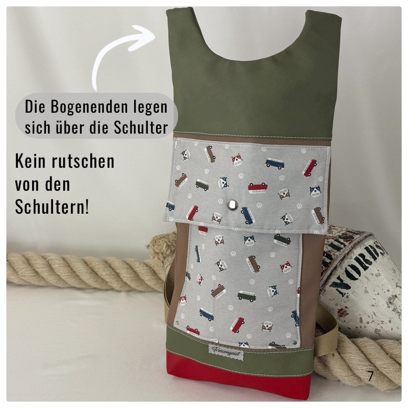 Damen- und Herrenrucksack Christian